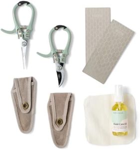Modern Sprout Gardening Tool Set, Shears & Hand Pruner Care Bundle
