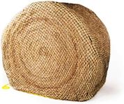 Texas Haynet - Round Bale Hay Net Slow Feed - Durable Round Bale Feeder for Horses - American Made UV Resistant Nylon Net - Fits ROUND Bales 4x6-6x6 or SQUARE Bales 3x3x8-4x4x8 with 1.75" Holes