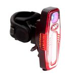 NiteRider Sabre 110 Rear Bike Light LED USB Rechargeable Bicycle Taillight Water Resistant Road City Commuting Cycling Safety, Red (5093)