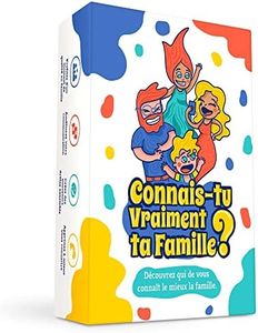 Oh Happy Games - Connais-tu Vraiment ta Famille? Le Jeu Familial délirant Plein de devinettes, quizz et défis pour découvrir Qui connait Le Mieux la Famille!