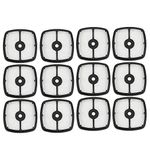 Savior 12pcs A226001410 Air Filter for Echo SRM225 Air Filter PE200 PE225 PE230 PE231 SRM210 SRM211 SRM265 SHC211 SHC225 Trimmer Blower Mantis 130310-54130