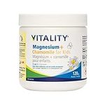 VITALITY Magnesium + Chamomile for Kids (Ages 3+) - Powder, 120 g (Pack of 1)