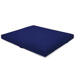 Present Mind Zabuton Meditation Mat - Multiple Colours - Foldable Yoga Mats - Made in the EU - Washable Cover - 100% Natural Meditation Cushion Underlay - Meditation Gifts, yoga bolster