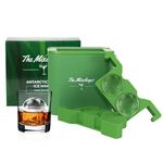 The Mixologer Antarctic Clear Ice Maker - Two Sphere | Ice Ball Maker | Clear Ice Ball Maker with Lid | Easy to Use | Perfect for Cocktails, Whiskey, Bourbon, Brandy