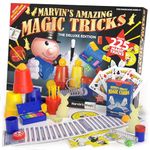 Marvin's Magic - Kids Magic Set - Box Of Tricks, Amazing Magic Tricks For Kids - Magic Made Easy Range - Includes Magic Wand, Card Tricks + Much More - Suitable For Age 6+ - 225 Magic Tricks