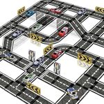 SKTMYY Magnetic Tiles Road Set with