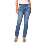 Angels Forever Young Women's Curvy Bootcut Mid-Rise Jeans (Standard and Plus), Slate, 18 Plus