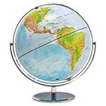 Advantus 12-Inch Desktop World Globe with Blue Oceans (30502)