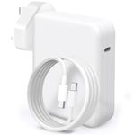 96W Mac Book Pro Laptop Charger, USB-C Charger Power Adapter for Mac Book Pro 16, 15, 14, 13 Inch, Mac Book Air 13 Inch, iPad Pro 2023/2022/2021/2020/2019, Included 6ft/1.8m USB C to C