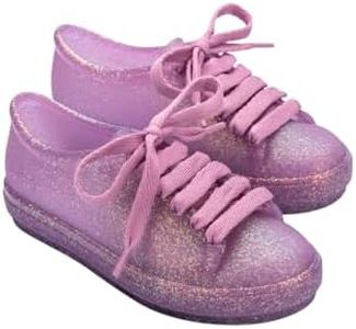mini melissa Hip Sneaker for Kids, Glitter Lilac, 3