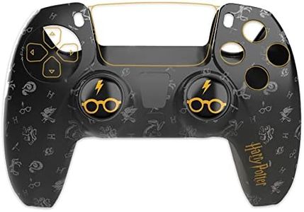 Freaks and Geeks Wizarding World Harry Potter 150032 Silicon Grip For Playstation 5 Controller, Black