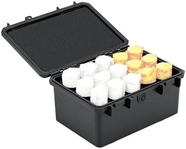 JJC Professional Heavy Duty 120 Film Case, Waterproof Hard Storage Case Holder for 15 Rolls of 120 Medium Format Films, 120 Film Carrying Bag Container