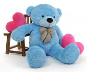 HUG 'n' FEEL SOFT TOYS 5 Feet Sky Blue Giant Teddy Bear Soft, Plush,Cuddly Stuffed Animal For Kids, Birthdays, Anniversaries, Valentine's Day,Special Occasions Large Huggable