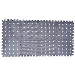 Grendle 30.5 x 30.5 x 1cm 8 pc Black Interlocking Foam Drainage Mat For Hot Tubs & Paddling Pools