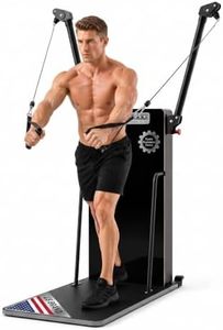 Efficraft Ski Machine & Multi-Functional Cable Trainer for Home Gym