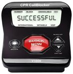 CPR V100K Spam Call Blocker for Landline Phones – Stop All Unwanted Calls at a Touch of a Button - Scam Call Blocker for Home Phones