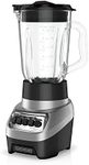 BLACK+DECKER PowerCrush Countertop Blender, BL1230SG, 6-Cup Glass Jar, 4 Speed Settings, Dishwasher Safe, 700W Motor