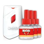 Mortein Insta5 Mosquito Repellent | Combo Pack - Machine + 3 Refills (45Ml Each) |100% Protection From Dengue Mosquitoes, Pack Of 1 Multicolour