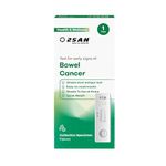 FOB Bowel Health Rapid Test Kit 1 Pack for Detecting Bowel Cancer - Easy to Use Fecal Occult Blood (FOB) Test - Fast and Accurate Results in Minutes | 2San