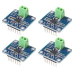 4Pcs INA219 I2C Interface Bi-Directional DC Current/Power Monitoring Sensor Module DIY 3V-5V IIC I2C Current Power Supply Sensor Breakout Module