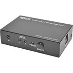 Tripp Lite 2-Port HDMI Switch for Video and Audio, 4K x 2K UHD at 60 Hz (HDMI F/2xF) with Remote Control, Black