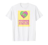 Friends Across The Barricade (1990 Vintage Worn Look) T-Shirt