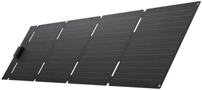 EF ECOFLOW 60W Portable Solar Panel (Type-C) for Power Stations, Camping, Backup Lightweight Foldable Solar Panel with Supporting Stand, High 25% Converting Monocrystalline Cells IP68 Waterproof