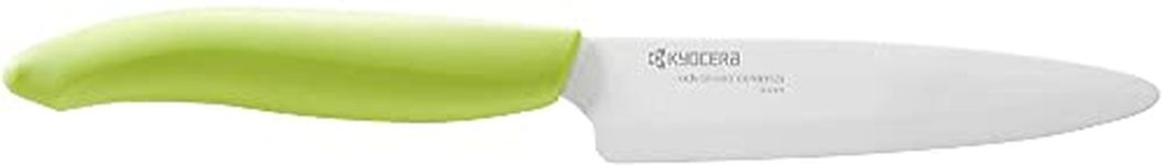 KYOCERA FK-110 WH-GR EU 11cm Ceramic Utility Knife-Green Handle