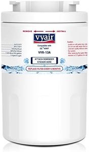 Vyair VYR-13A Fridge Freezer Water Filter Cartridge Compatible with GE MWF, MWFA, MWFP, GWF, GWFA, GWF01, General Electric SmartWater, Hotpoint HWF, HWFA, MWF, MWFA (1)