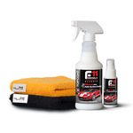 TopCoat F11 Polish & Sealer for Cars, Bikes and More – Water-Based Alternative to Ceramic Wax - 16 oz F11 Kit with Travel Bottle and 2 Microfiber Towels