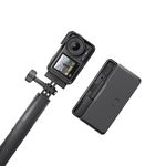 DJI Osmo Action 4 Adventure Combo - 4K/120fps Waterproof Action Camera with a 1/1.3-Inch Sensor, 10-bit & D-Log M Color Performance, 155° FOV, Up to 7.5 h with 3 Extra Batteries, Outdoor Camera