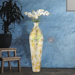 TRENDING DECOR Metal Flower Vase for Home Decor Office Living Room Corner Decoration- 24 inches (DS3)