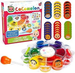 Cocomelon Color Science Kit - 5 Kids Science Experiments of Mixing, Sorting and Counting - Color Chemistry Lab Set for Kids - Educational Learning STEM Science Kits & Toys Gifts for Boys Girls Age 3+