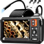 Daxiongmao Borescope, Endoscope Camera with Light, 1080P HD Inspection Camera, Borescope Camera with Light, IP67 Waterproof Camera, 16.5ft Flexible Endoscope Camera, Gadgets for Men (4.3”)