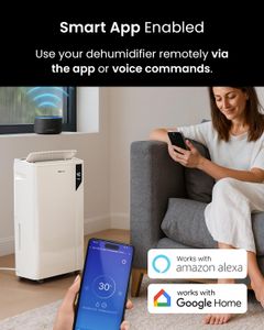 Pro Breeze 20L Smart Dehumidifier – High Capacity, WiFi Control
