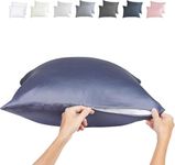 Cooling Pillow Cases Standard - 100% Viscose Bamboo Pillowcase 2-Pack Zippered, Soft Pillow Cases Cool Viscose Bamboo Pillow Cases for Hot Sleepers