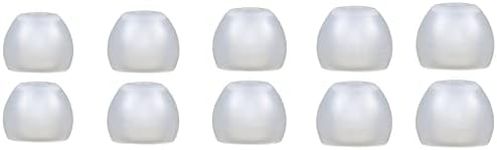 final - Clear Silicone Type E Eartips Kit with Case and Nozzle Adapter Compatible With 1More, AKG, Audio-Technica, Beats by Dre, Campfire Audio, Empire Ears, Shure, Sony, Westone (Multi)