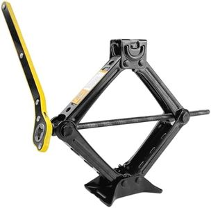 Crihovy Les Cric Voiture 2T, Crique Voitures, Crics de Levage, Scissor Jack À Ciseaux avec Croix de Roue, pour Camions, Berlines, Fourgonnettes
