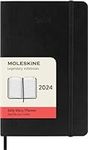 Moleskine Classic 12 Month 2024 Daily Planner, Soft Cover, Pocket (3.5" x 5.5"), Black