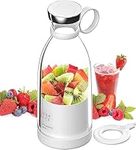 OTPEIR Personal Size Blender, Portable Blender, Battery Powered USB Blender (White)