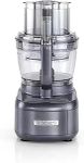 Cuisinart Expert Prep Pro, 9 in 1 Food Processor: Chop, mix, slice, grate, dice, puree, knead, spiralize, blend, 3 blades & 5 discs included, 2 work bowls - 0.95L and 3L capacity, FP1300U