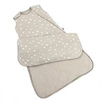 günamüna Unisex Baby Wearable Blanket | Sleep Bag with Diaper Zipper | Duvet Bamboo | 2.6 TOG | Twinkle | 9-18 Months