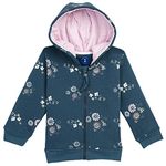 Dream of Glory Inc. Baby Girls Hoodies (DOGI-Girls_IGK655_Athena-Green_12M-18M)