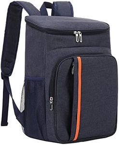 Eacam 18L Large Capacity Leak Proof Lunch Backpack Thermal Large Picnic Cool and Warm Insulated Bag Outdoor Food and Beverage Storage Shoulder Bag