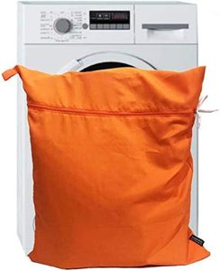 Harrison Howard Washing Bag wash Dog Horse Hair Laundry Rug Sheet Boots Orange