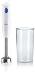 Braun MultiQuick 1 Hand Mixer MQ10.001M, Lightweight Mixer with EasyTwist Technology, One Speed, 600ml Beaker Included, 450W, White