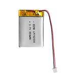 EEMB Lithium Polymer battery 3.7V 350mAh 702030 Lipo Rechargeable Battery Pack with wire JST Connector-confirm device & connector polarity before purchase