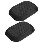 Gimars Wrist Rest Pad 2pcs Ergonomic Armrest Elbow Rest Memory Foam Wrist Rest Support Pain Relief for Office Desk Gaming Computer,Laptop