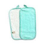 Earth Therapeutics Organic Cotton Makeup Removing Cloth - Green