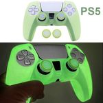 New World Glow in The Dark Silicon cover for PS5 Playstation 5 controller,Glow in The Dark Protective Case Sleeve for Sony Playstation 5 DualSense Controller